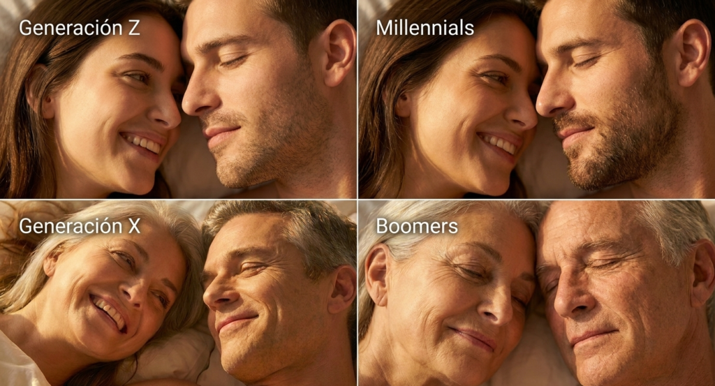 hombre bueno en la cama a cualquier edad