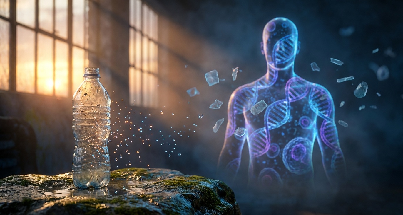 Botella de plástico y envase de comida calentado en microondas, principales fuentes de microplásticos que afectan a la salud sexual masculina